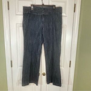 Maurice’s Dark Blue Wide-Leg Jeans